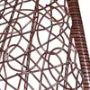 Hängesessel Polyrattan Hängekorb mit Gestell Hängestuhl Produktbild-Vorschau 6