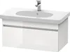 Waschtischunterbau DURASTYLE 453x800x398mm graphit Produktbild-Vorschau 1
