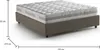 Doppelbett Dast, Containerbett mit Kunstlederbezug, 100%  Produktbild-Vorschau 3