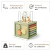 Laavir Holz-Aktivitätswürfel Baby Mintgrün - Montessori Produktbild-Vorschau 10