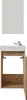 Trendteam badkamer set, 3-delig, kleur Champ, materiaal: Productafbeelding-voorbeeld 3
