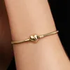 Pandora Moments Bracelet à maillons serpent avec fermoir Voir les images du produit 5