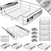 KESSER® Teleskopschublade  Küchenschublade  Küchenschrank  Produktbild-Vorschau 1