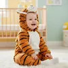 Onesie Kigurumi Romper Schlafanzug Kostüm für Baby Tiger: Produktbild-Vorschau 8