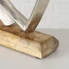 Dekoaufsteller Herz Albasi Mangoholz und Metall_Natur24 Produktbild-Vorschau