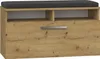 BDW, scarpiera con sedile, 85x35x45 cm, panca e ribalta, Anteprima dell’immagine prodotto 1