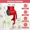 Manuelle Nuss- und Getreidemühle mit Kurbel, rutschfester Produktbild-Vorschau 2