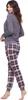 Merry Style Damen Schlafanzug Zweiteiler Pyjama lang bunt Produktbild-Vorschau 2