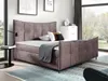 MIRJAN24 Boxspringbett Bergamo Lux, Doppelbett mit zwei Produktbild-Vorschau 2