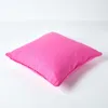 HOMESCAPES Kissenbezug aus Baumwolle in Pink, 30 x 30 cm Produktbild-Vorschau 3