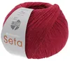 Lana Grossa - Meilenweit 100g Seta 0011 dunkelrot Produktbild-Vorschau 1