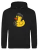 Huuraa Uni Hoodie Quietscheente Kraftfahrt Comic Gummiente Produktbild-Vorschau 1