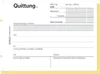 8x Herlitz Quittungsblock 402 / A6 quer / 2x40 Blatt / Produktbild-Vorschau 3