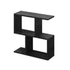 DECORTIE Homemania Tavolino moderno effetto marmo nero Anteprima dell’immagine prodotto 4
