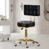 Tabouret cosmétique avec dossier, fauteuil de coiffeur Voir les images du produit 10