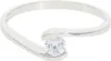 Ring Weißgold 333 mit Zirkonia JL39-07-0879 JuwelmaLux Produktbild-Vorschau 1