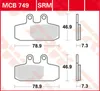 TRW Bremsbelagsatz MCB749SRM Atlantic 500 PT Produktbild-Vorschau 2