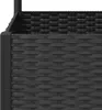 vidaXL Kvetináč s mriežkou čierny 120x120x136 cm PP Náhľad obrázku produktu 6