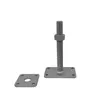 GeZu Impex® Pfostenträger Ulrich höhenverstellbar M30 x 250 Produktbild-Vorschau 2