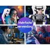 ALFORDSON 1-pak fotel do gier z masażem LED, skóra PU, Podgląd zdjęcia produktu 8