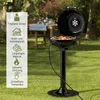 COSTWAY Elektrogrill 1600W freistehend, Standgrill mit Produktbild-Vorschau 2