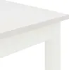 “2026 Modern“ Esstisch Weiß 110 x 55 x 75cm Massives Produktbild-Vorschau 6