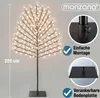 MONZANA® Osvětlený třešňový strom 220 cm, 220 LED, teplá Náhled obrázku produktu 2