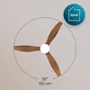 Cecotec Deckenventilator mit Licht EnergySilence Aero 5600 Produktbild-Vorschau 5
