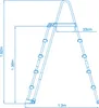Intex 28077 Sicherheitsleiter für Pools, Höhe: 132 cm, 23,4 Produktbild-Vorschau 18