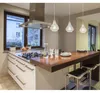 Lampa wisząca chrom / przezroczyste szkło na 1 źródło Podgląd zdjęcia produktu 2