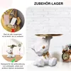 Ablageschalen, niedliche Skulpturen, Schlüsselanhänger, Produktbild-Vorschau 5