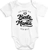 Kurzarm Baby Body Ich habe die beste Oma der Welt Spruch Produktbild-Vorschau 1