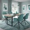 ML-Design 2x Esszimmerstuhl mit Arm-& Rückenlehne, Salbei, Produktbild-Vorschau 10