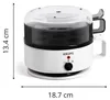 Krups EG 230115, 7 vajec, Plast, Otočné, Biela, 187 mm, 134 Náhľad obrázku produktu 5