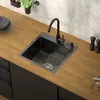 ML-Design Küchenspüle Edelstahlspüle mit Ab- und Produktbild-Vorschau 1