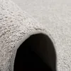Hochflor Velours Teppich Mona Silbergrau, Größe:160x160 cm Produktbild-Vorschau 3