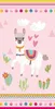 Beach towel Good Morning 75x150 cm - llama with cacti Produktbild-Vorschau 1