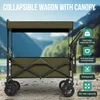 Chariot pliant avec toit XL – Jusqu’à 110 kg – 97x60x105 cm Voir les images du produit 2