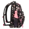 ARS UNA Studentenrucksack Magnolia AU2, schwarz-rosa, für Produktbild-Vorschau 3