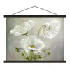 MuchoWow® Textilposter Blumen - Stillleben - Mohn - Weiß - Produktbild-Vorschau 1