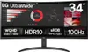 LG 34WR50QK-B, 86,4 cm (34"), 3440 x 1440 Pixel, Wide Quad Produktbild-Vorschau 1