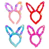 4er-Set LED Plüsch Haarreif LITTLE BUNNY mit Hasenohren in Produktbild-Vorschau 7