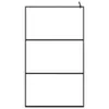 A simple diagram of a shower wall divided into three sections. Produktbild-Vorschau
