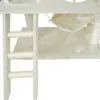Arbre à chat beige / blanc Sisal 141cm Arbre d’escalade Voir les images du produit 6