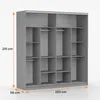 Schwebetürenschrank TOKYO M, Schlafzimmer Kleiderschrank Produktbild-Vorschau 7