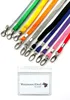 1x Ausweis-Set Ausweisset Umhängeband ROSA Lanyard Produktbild-Vorschau 8