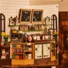 Rolife 3D-Holz-Puzzle Book Nook 'Holiday Café' Produktbild-Vorschau 5
