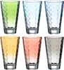LEONARDO Set Longdrinkbecher Pastell sortiert Optic 6er Set Produktbild-Vorschau 1
