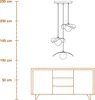 OSRAM Decor Pearl Pendelleuchte 3x G9 Beige, Hängelampe aus Produktbild-Vorschau 8