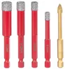 Diamant Kernlochbohrer-Aufsatzset Premium CRYSTAL 6-8-10-12 Produktbild-Vorschau 3